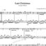 Last Christmas Piano Sheet