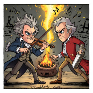Beethoven vs Mozart
